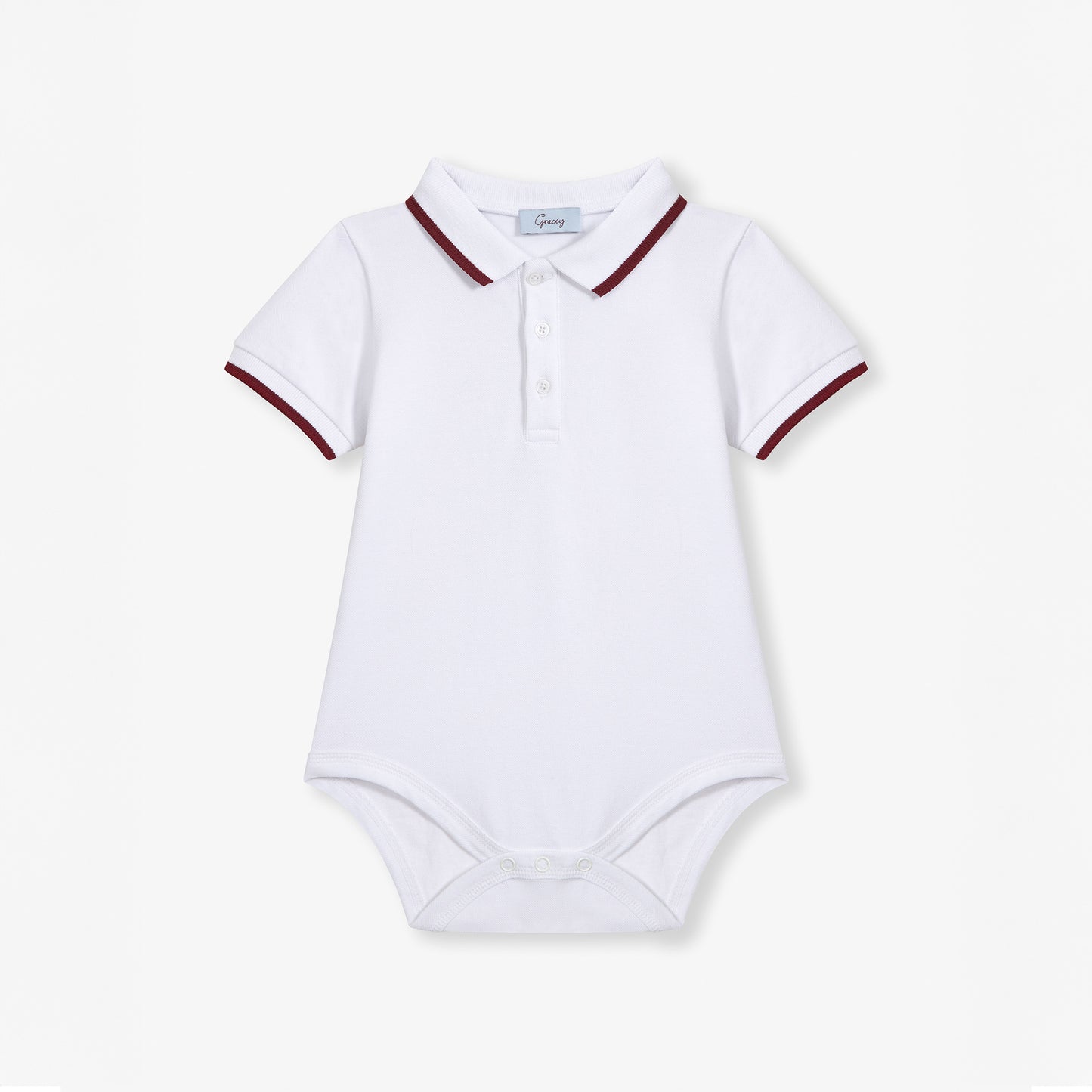 JUNIOR IZA BEYAZ VE KIRMIZI POLO