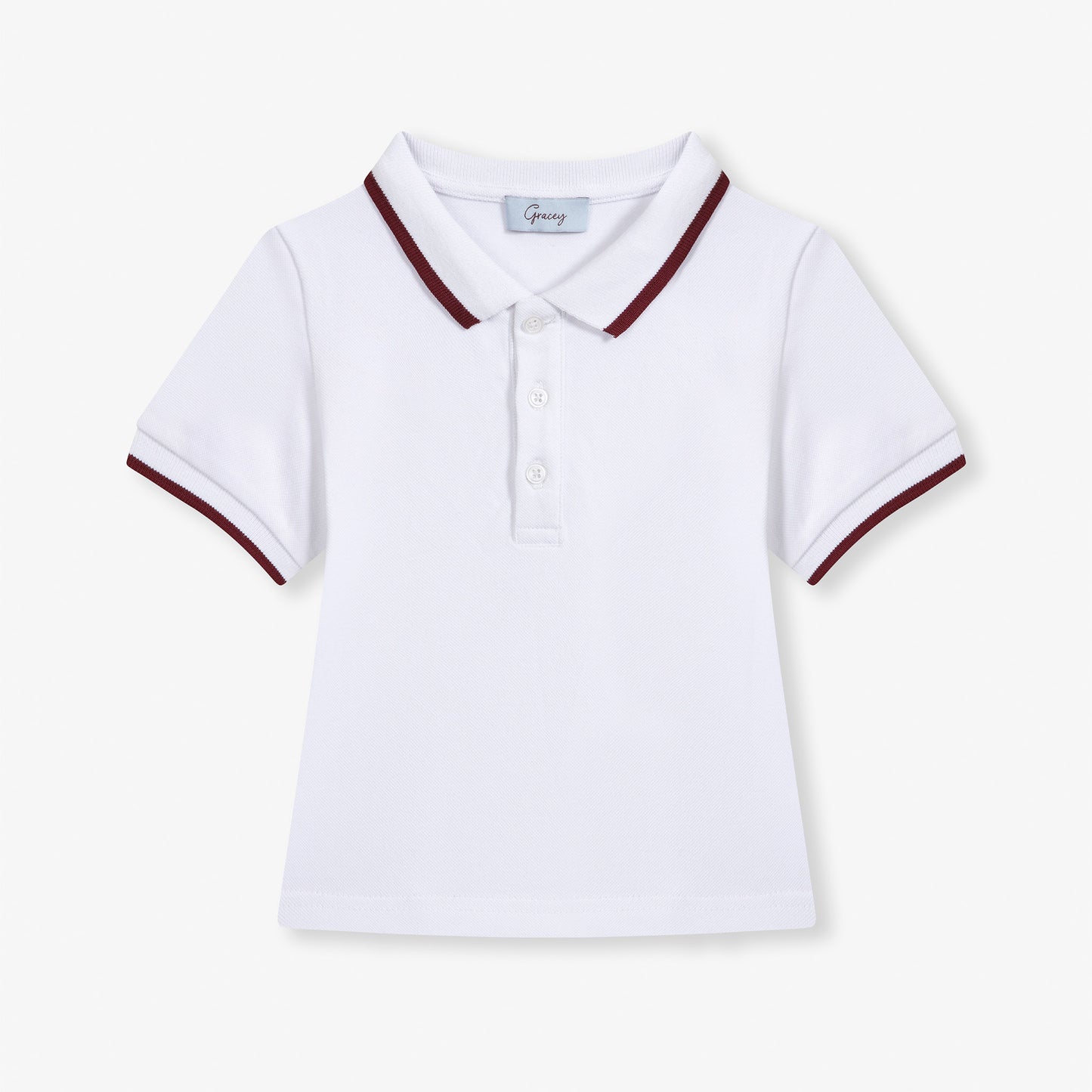BEYAZ VE KIRMIZI POLO
