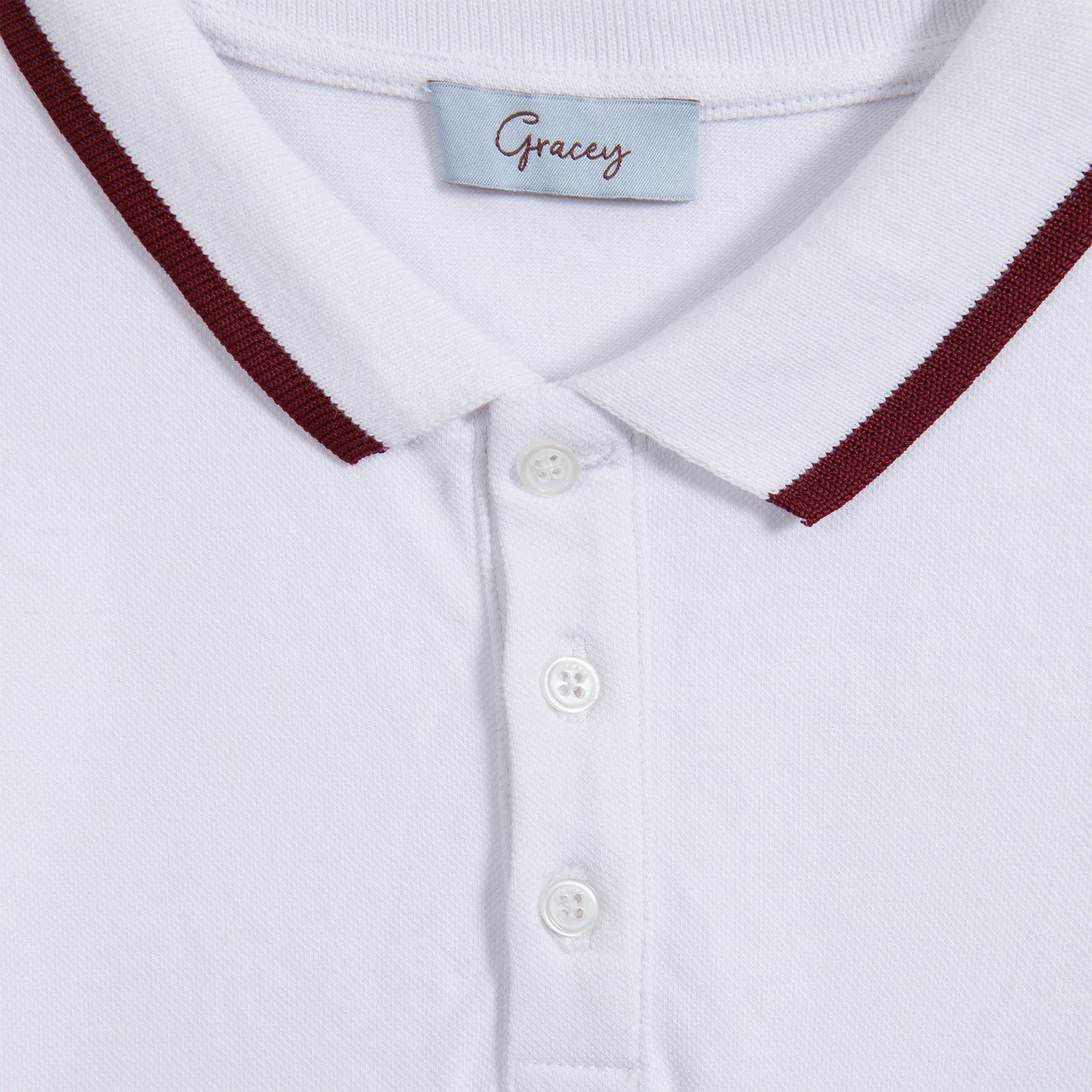 BEYAZ VE KIRMIZI POLO
