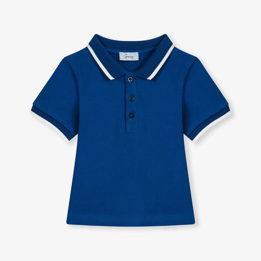 IZA MAVİ VE BEYAZ POLO